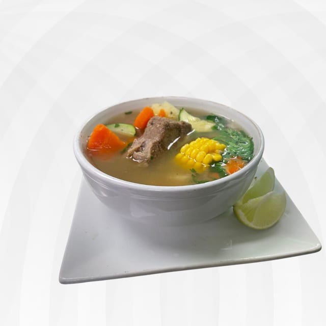 Sopa de Costilla/ Beef Rib Soup.