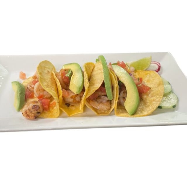 Blackened Shrimp Tacos.
