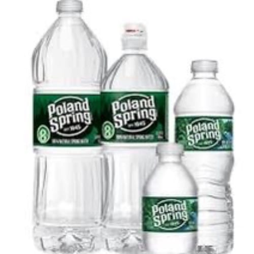 Bottled Water.