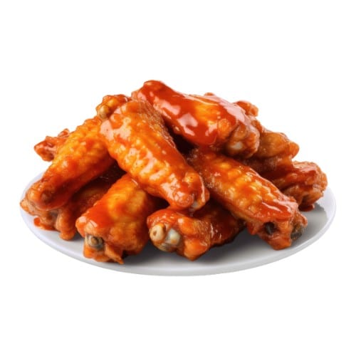 Dozen chicken wings.